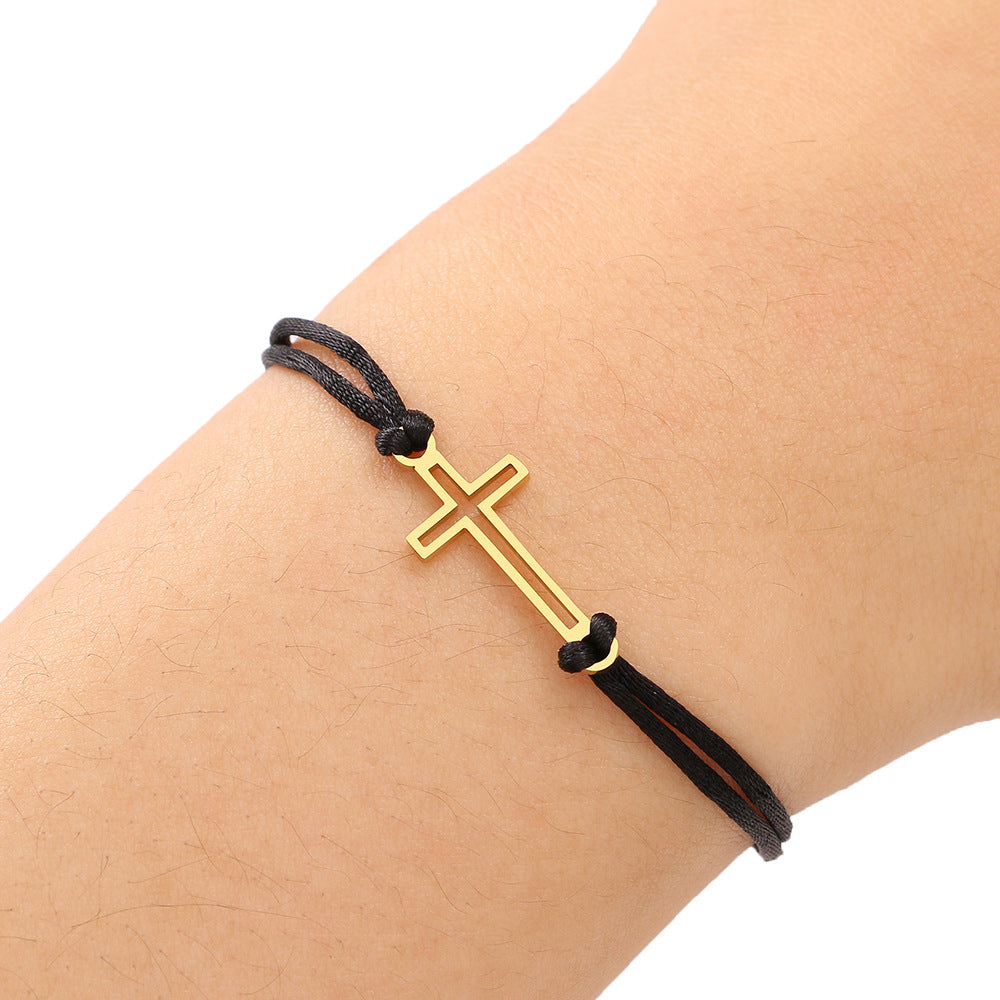 Pulsera Saint Noir Perfilada (Oro)