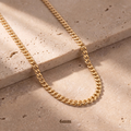 Cadena Cubana Monaco Oro 14K