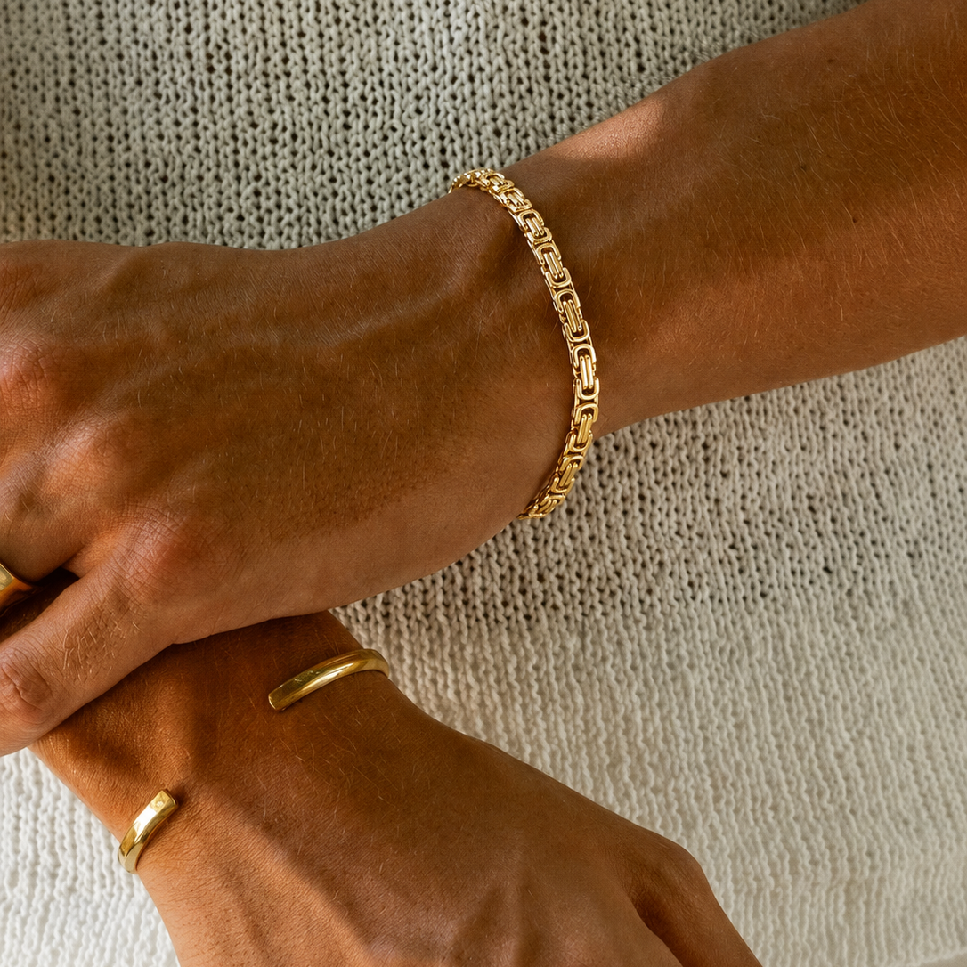 Pulsera Bizantina (Oro)