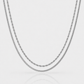 Conjunto de Cadenas Superpuestas en Plata