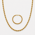 Conjunto Cordón Oro 14K