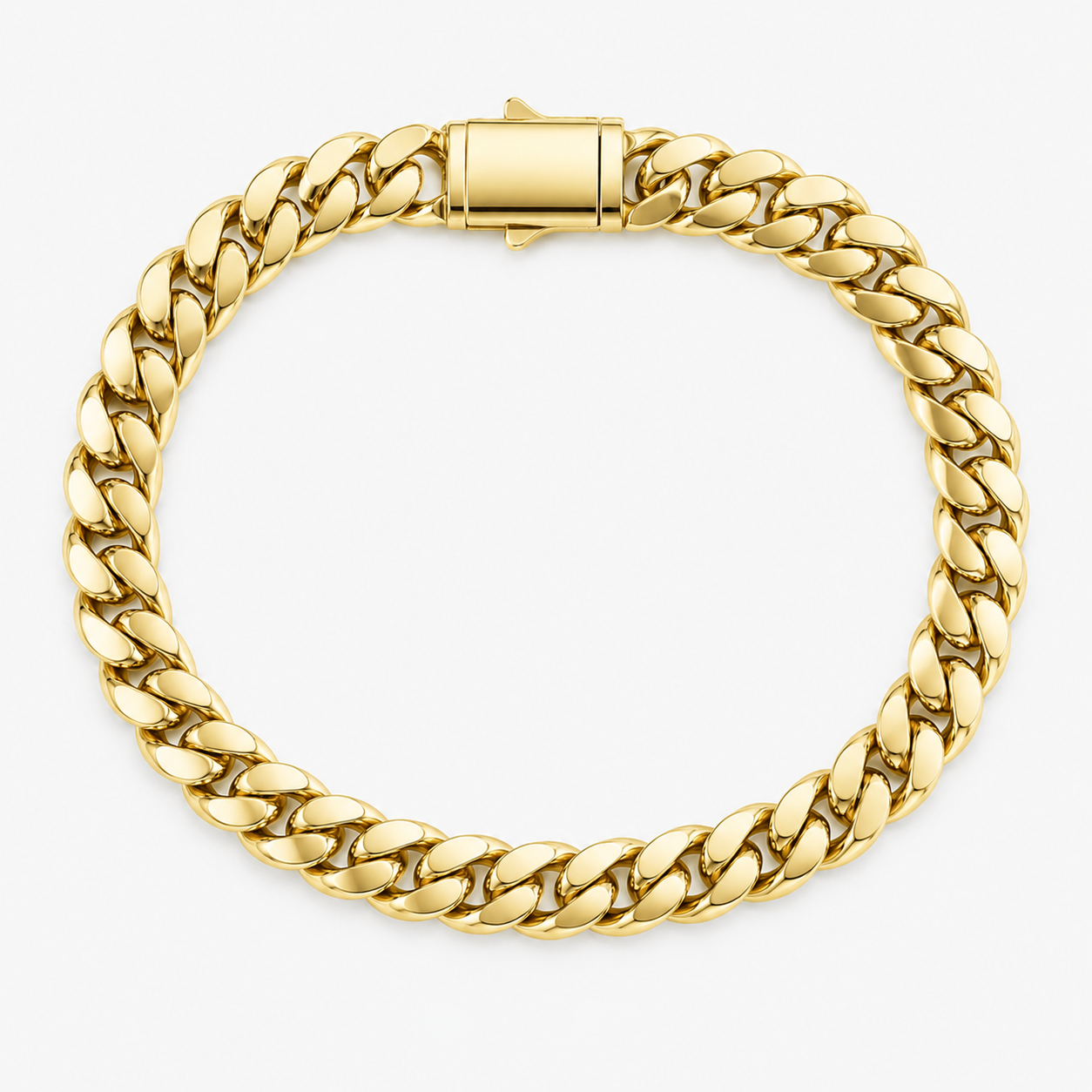 Pulsera Cubana Monaco (Oro)