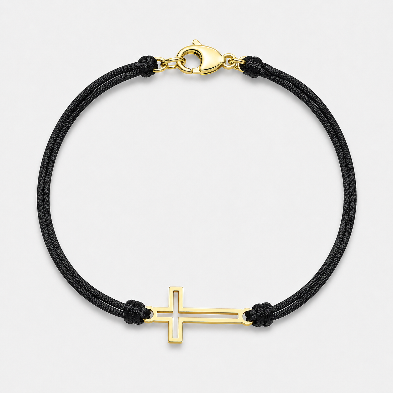 Pulsera Saint Noir Perfilada (Oro)