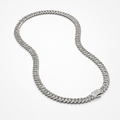 Cubana Prong Link Iced Out (Plata) 8MM