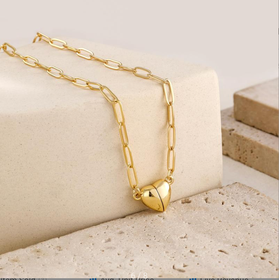 Collar con Colgante Corazón
