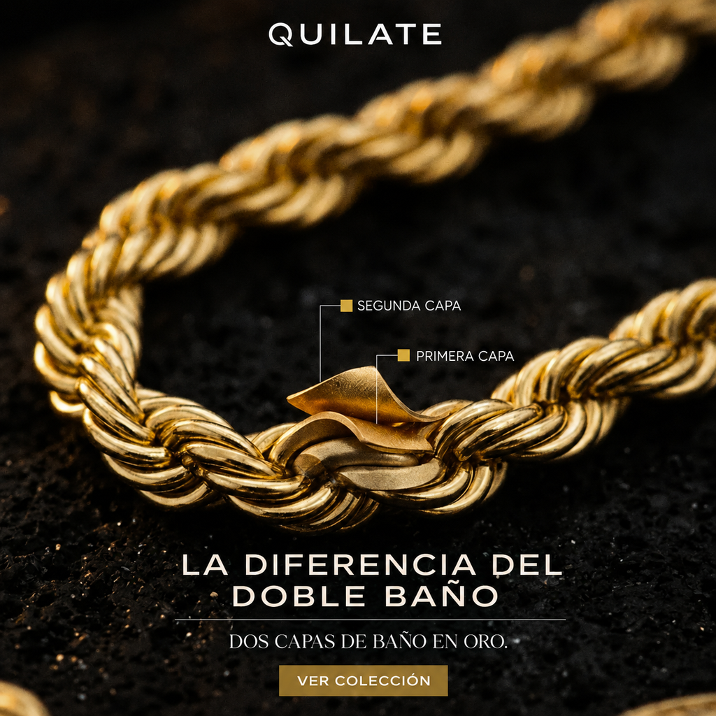 Cadena Cordón con Crucifijo Oro 14K