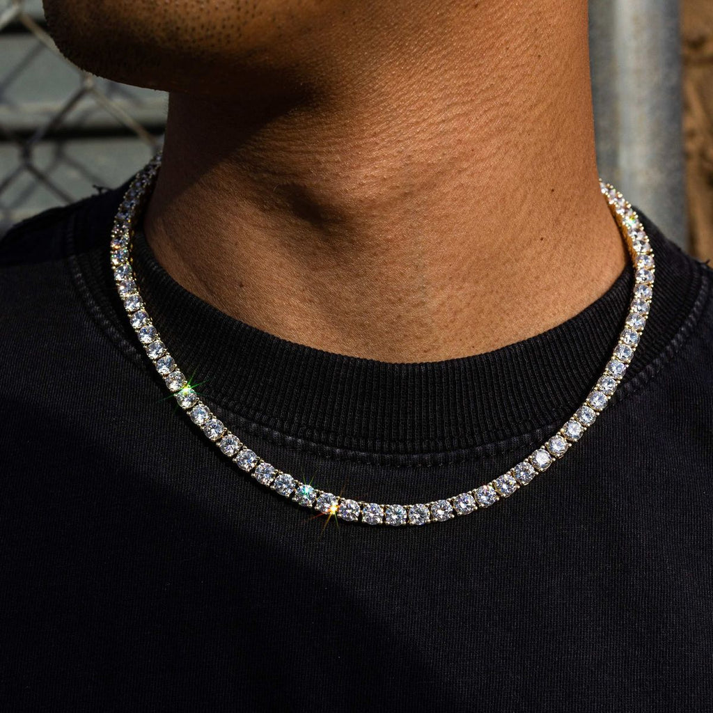 Cadena Tennis Iced Out