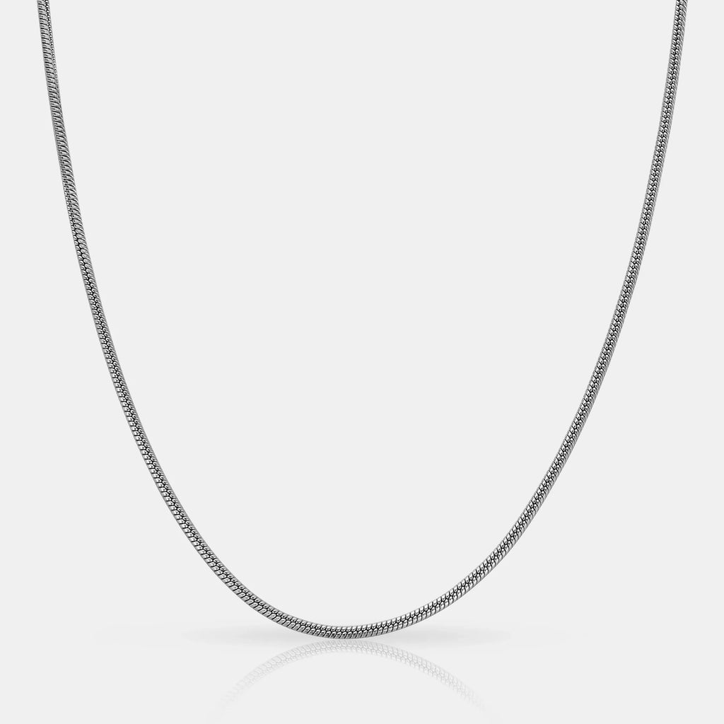 Cadena Serpiente (Plata) 2MM