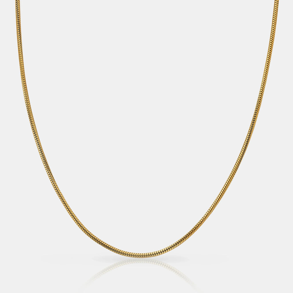 Cadena Serpiente (Oro) 2MM
