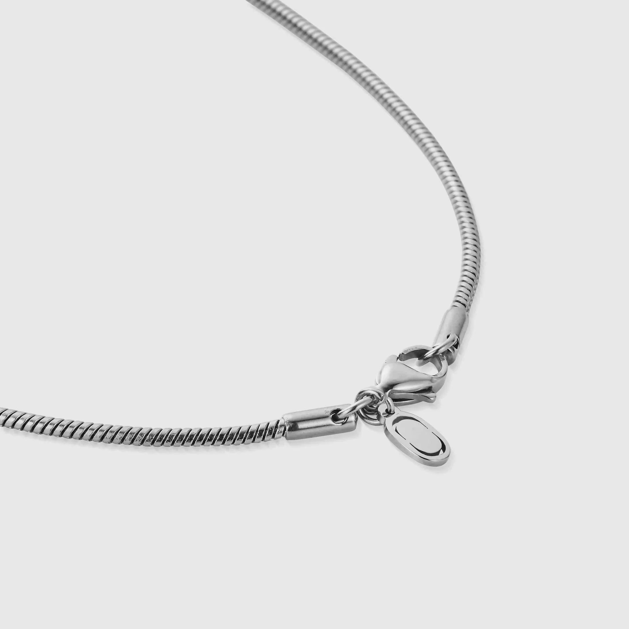 Cadena Serpiente (Plata) 2MM